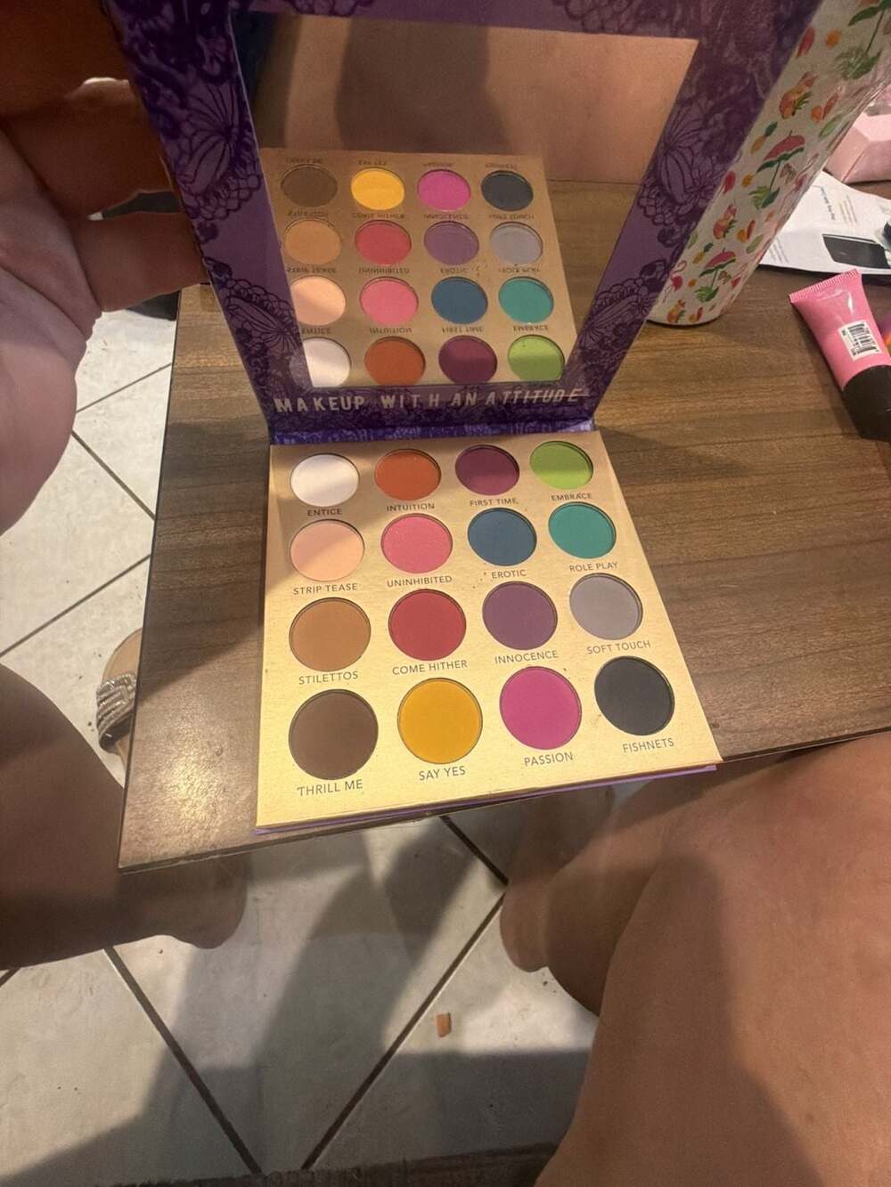 Rude Cosmetics The Lingerie Collection Wild Nights Eyeshadow Palette